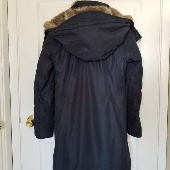Aritzia Babaton Parka XS-Winter Jacket (Navy Blue) - Picture 2 of 4